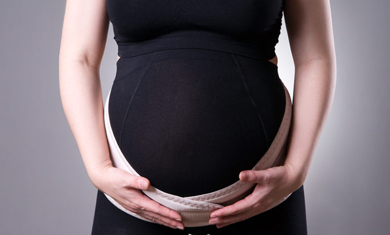فوائد حزام البطن للحامل