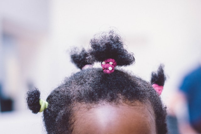 رعاية شعر الأطفال