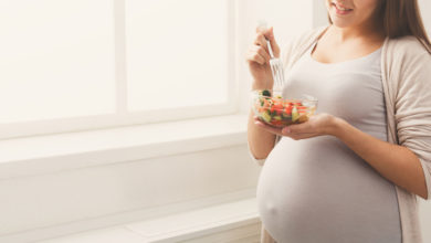الوجبات الصحية أثناء الحمل
