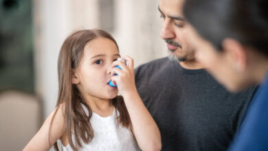 اسباب ضيق التنفس عند الاطفال