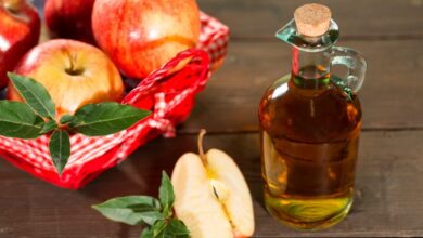 فوائد وأضرار خل التفاح مع زيت الزيتون