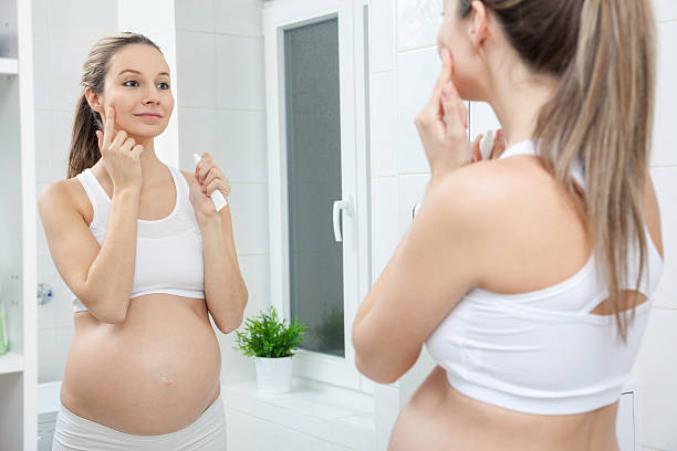 طرق التخلص من حبوب الوجه للحامل